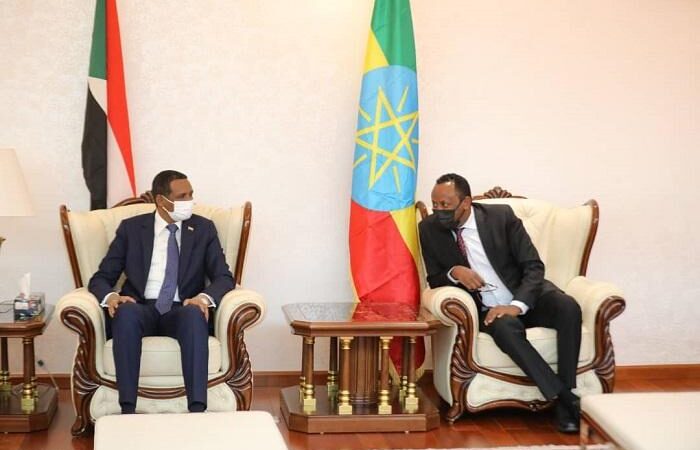نائب رئيس مجلس السيادة يصل العاصمة الاثيوبية أديس أبابا