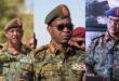 البرهان يعفي نائبه ومساعديه في قيادة الجيش السوداني .. أعاد تعيين كباشي وجابر وميرغني مساعدين له